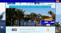 Desktop Screenshot of campinglomonte-alicante.es